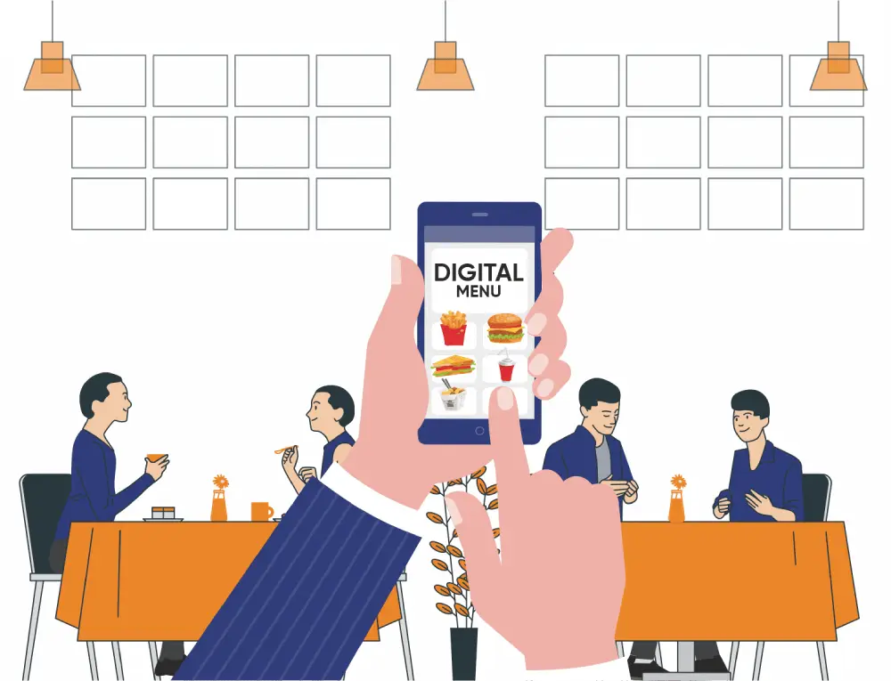 Digital Menu For Cinemas